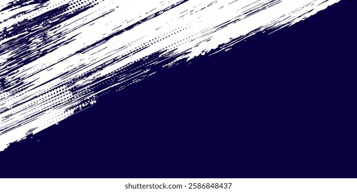 Dots halftone white and blue color pattern gradient grunge texture background. Dots pop art comics sport style vector illustration