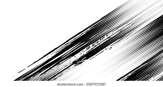 Dots halftone white and blue color pattern gradient grunge texture background. Dots pop art comics sport style vector dots halftone blue and white abstarct background vector illustration	