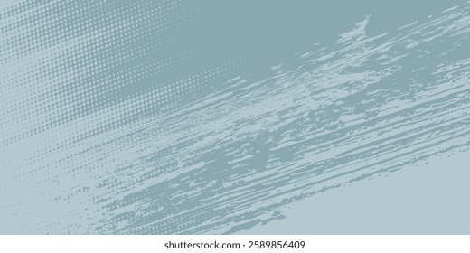 Dots halftone white and blue color pattern gradient grunge texture background. Dots pop art comics sport style vector dots halftone blue and white abstarct background vector illustration