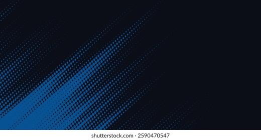 Dots halftone white and blue color pattern gradient grunge texture background. Dots pop art comics sport style vector illustration.