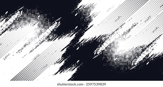 Dots halftone white and blue color pattern gradient grunge texture background. Dots pop art comics sport style vector illustration halftone