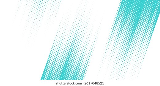 Dots halftone white and blue color pattern gradient grunge texture background. Dots pop art comics sport style vector illustration halftone. modern	