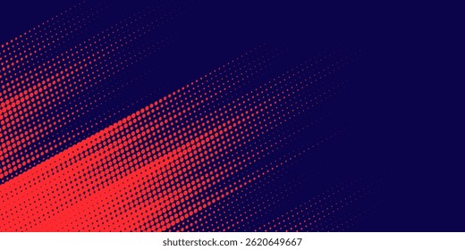 Dots halftone white and blue color pattern gradient grunge texture background. Dots pop art comics sport style vector illustration halftone. modern	
