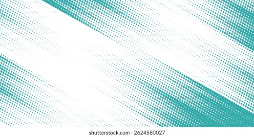 Dots halftone white and blue color pattern gradient grunge texture background. Dots pop art comics sport style vector illustration halftone. modern