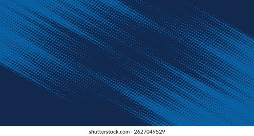 Dots halftone white and blue color pattern gradient grunge texture background. Dots pop art comics sport style vector illustration halftone. modern	
