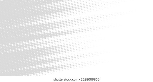 Dots halftone white and blue color pattern gradient grunge texture background. Dots pop art comics sport style vector illustration halftone. modern	
