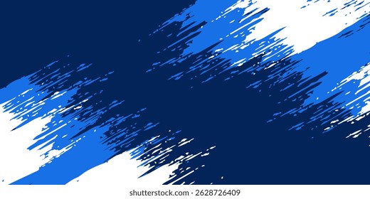 Dots halftone white and blue color pattern gradient grunge texture background. Dots pop art comics sport style vector illustration modern background ilustration eps 10