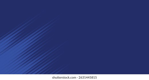 Pontos meio-tom branco e azul padrão de cor gradiente gradiente textura fundo. Pontos pop art quadrinhos estilo esporte ilustração vetorial.