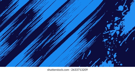 Fondo de textura grunge de gradiente de patrón de color blanco y azul de semitono de puntos. Ilustración vectorial de estilo deportivo de cómics de arte pop de puntos. Vector grunge y punto