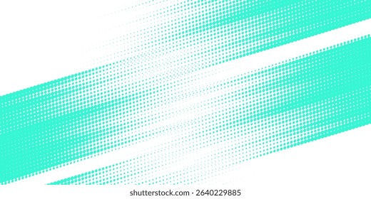 Dots halftone white and blue color pattern gradient grunge texture background. Dots pop art comics sport style vector illustration halftone. modern	
