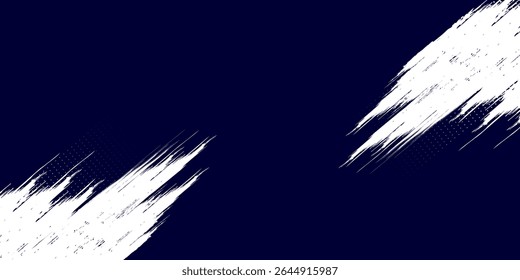Dots halftone white and blue color pattern gradient grunge texture background. Dots sport good simple
