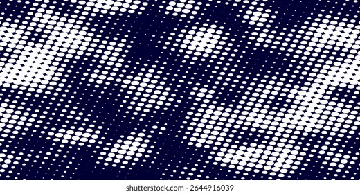 Dots halftone white and blue color pattern gradient grunge texture background. Dots sport good simple modern nice art texture