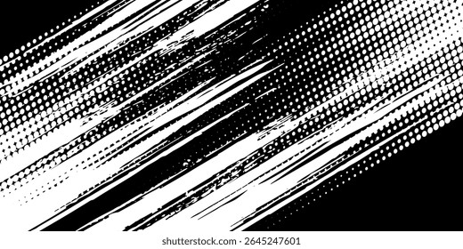 Dots halftone white and blue color pattern gradient grunge texture background. Dots pop art comics sport style vector illustration halftone. modern	