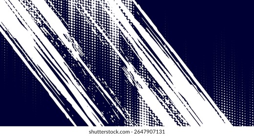 Dots halftone white blue color pattern gradient grunge texture background. Dots pop art concept texture good simple