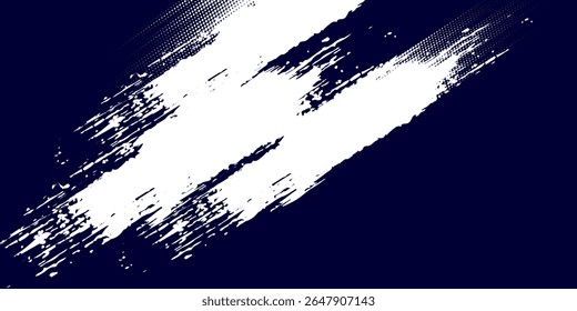 Dots halftone white blue color pattern gradient grunge texture background. Dots pop art concept