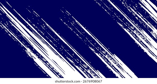 Fondo de textura grunge de gradiente de patrón de color blanco y azul de semitono de puntos. Ilustración vectorial de estilo deportivo de cómics de arte pop de puntos. Estilo de líneas de velocidad Abstractas color azul semitono azul 
