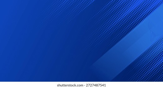 Dots halftone white and blue color pattern gradient grunge texture background. Dots pop art comics sport style vector illustration.modern grunge blue
