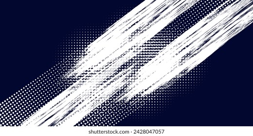 Dots halftone white  blue gradient color pattern grunge texture background. Dots pop art comic sport style vector illustration. vector illustrator