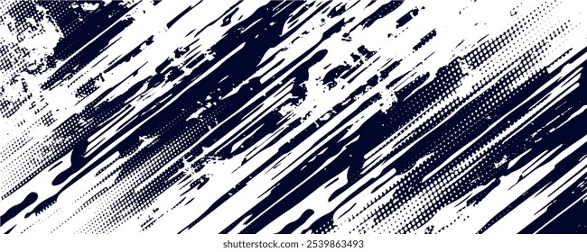 Dots halftone white blue gradient color pattern grunge texture background. Dots pop art comic sports style