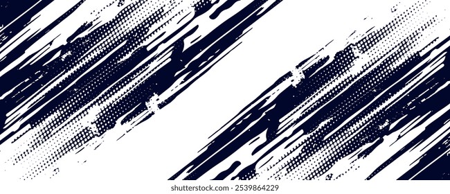 Dots halftone white blue gradient color pattern grunge texture background. Dots pop art comic sports style