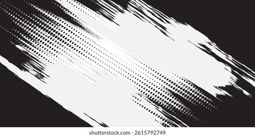 Dots halftone white color pattern gradient grunge texture background. Dots pop art comics sport style vector illustration
