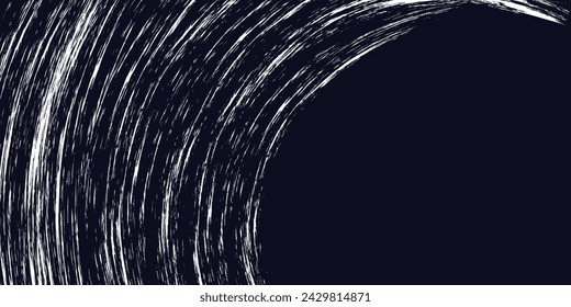 Punkte Halbton Weiß und Dunkelblau Vektor Linie Farbe Muster Farbverlauf Grunge Textur Hintergrund. Grunge Pinsel Striche Tinte Farbe isoliert auf weißem Hintergrund