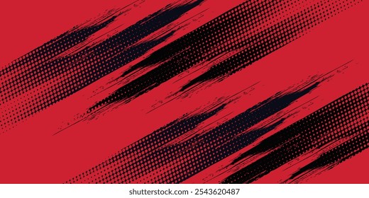 Dots halftone white and dark blue vector line color pattern gradient grunge texture background. grunge brush strokes ink paint isolated on white background. modern