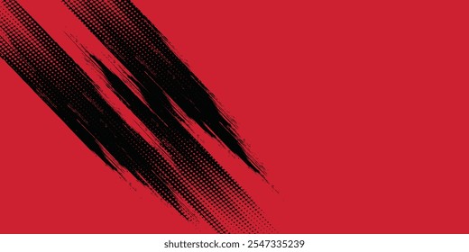 Dots halftone white and dark blue vector line color pattern gradient grunge texture background. grunge brush strokes ink paint isolated on white background. modern
