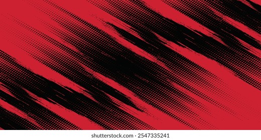Puntos semitono blanco y azul oscuro línea de Vector patrón de color gradiente grunge textura de fondo. grunge pinceladas pintura de tinta aislado sobre fondo blanco. moderno