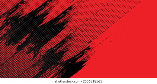 Dots halftone white and dark blue vector line color pattern gradient grunge texture background. grunge brush strokes ink paint isolated on white background. modern