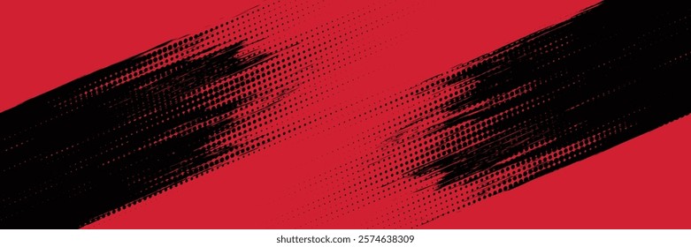 Dots halftone white and dark blue vector line color pattern gradient grunge texture background. grunge brush strokes ink paint isolated on white background. modern	
