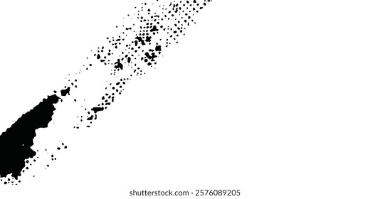 Dots halftone white and dark blue vector line color pattern gradient grunge texture background. grunge brush strokes ink paint isolated on white background. modern	