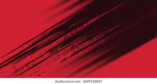 Pontos branco de meio-tom e azul escuro padrão de cor de linha de vetor gradiente fundo de textura grunge. pincel grunge traça tinta pintura isolada em fundo branco. moderno	
