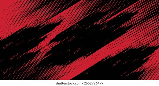 Dots halftone white and dark blue vector line color pattern gradient grunge texture background. grunge brush strokes ink paint isolated on white background. modern