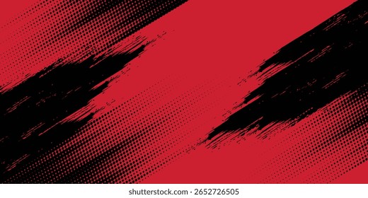 Dots halftone white and dark blue vector line color pattern gradient grunge texture background. grunge brush strokes ink paint isolated on white background. modern