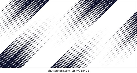 Fondo de textura grunge gradiente de patrón de color azul final blanco de semitono de puntos. Puntos pop art comics sport