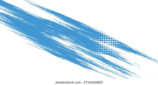 Dots halftone white end blue gradient color pattern grunge texture background. vector illustrator


