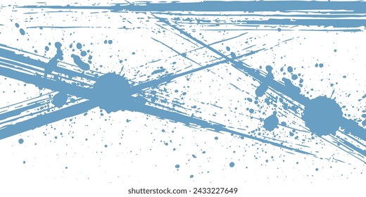 Puntos de medio tono blanco \u0026 azul patrón de color gradiente grunge textura de fondo.