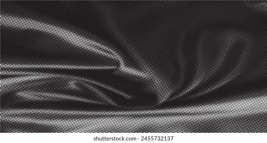 Dots halftone white \u0026 blue color pattern gradient grunge texture background. Dots pop art comics sport style vector illustration