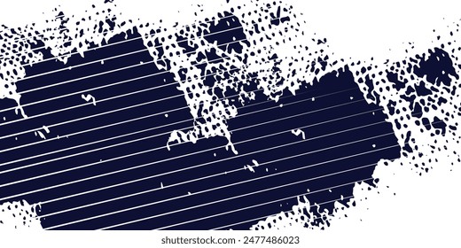 Dots halftone white \u0026 blue color pattern gradient grunge texture background. Dots pop art comics sport style vector illustration