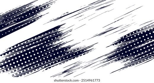 Pontos branco de meio-tom \u0026 cor azul padrão gradiente gradiente textura fundo. Pontos pop art quadrinhos estilo esporte vetor ilustração
