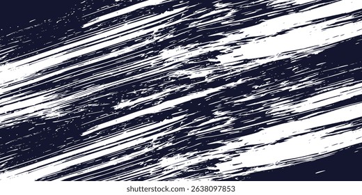 Dots halftone white \u0026 blue color pattern gradient grunge texture background.