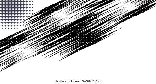 Dots halftone white \u0026 blue color pattern gradient grunge texture background. Dots pop art comics sport style vector illustration