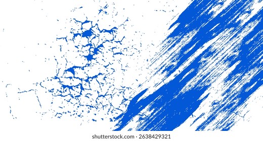 Dots halftone white \u0026 blue color pattern gradient grunge texture background. Dots pop art comics sport style vector illustration modern grunge 