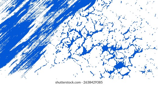 Dots halftone white \u0026 blue color pattern gradient grunge texture background. Dots pop art comics sport style vector illustration modern grunge 