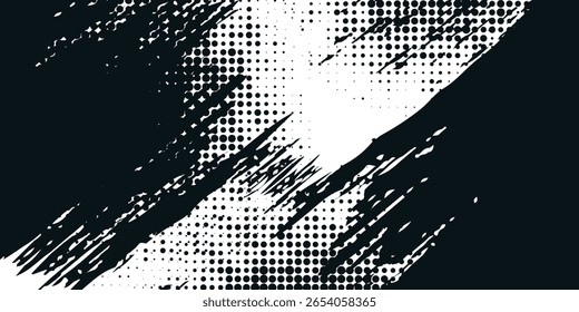 Weiße Punkte \u0026 blaue Farbmuster Farbverlauf farbige Textur Hintergrund. Dots Pop Art Comics Sport Stil. Vektormuster eps10
