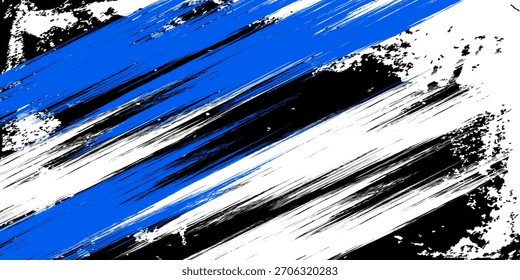 Dots halftone white \u0026 blue color pattern gradient grunge texture background. Dots pop art comics sport style vector illustration modern grunge

