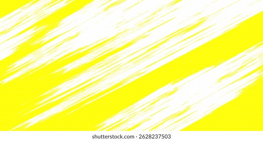 Dots halftone white and yellow color pattern gradient grunge texture background. Dots pop art comics sport style vector illustration