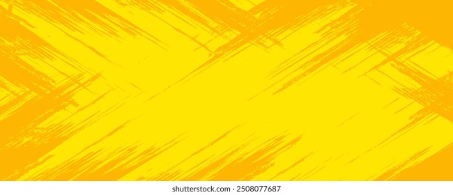 Fondo de textura grunge de gradiente de patrón de color amarillo de semitono de puntos. Ilustración vectorial de estilo deportivo de cómics de arte pop de puntos