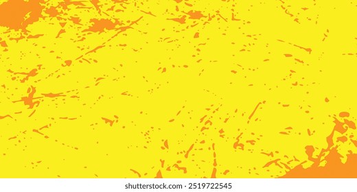 Fondo de textura grunge de gradiente de patrón de color amarillo de semitono de puntos. Ilustración vectorial de estilo deportivo de cómics de arte pop de puntos